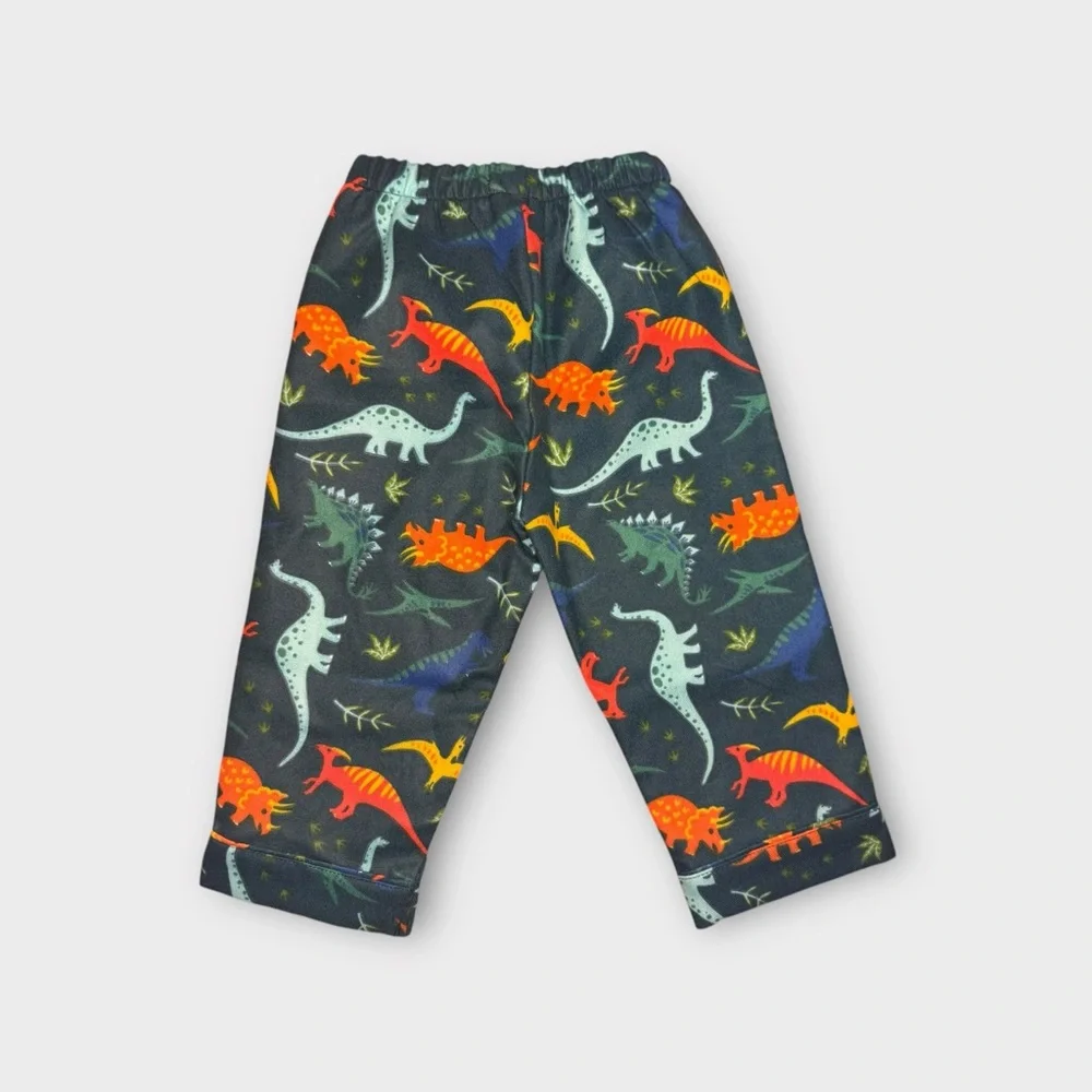 Wildkin Jurassic Dinosaur Green Pajama Set